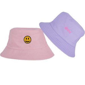 Smiling face Bucket Hats